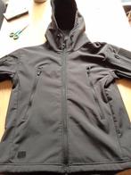 Dames /heren soft gel jas maat m /40 zwart, Ophalen of Verzenden, Zo goed als nieuw, Maat 38/40 (M), Zwart