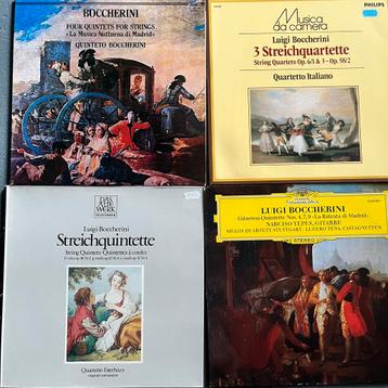 9 lp klassiek elpee vinyl Boccherini string quartets cello beschikbaar voor biedingen