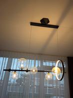 Moderne hanglamp zwart, Huis en Inrichting, Ophalen of Verzenden, Zo goed als nieuw, Glas