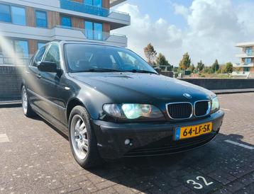 BMW 3-Serie 1.8 I 316 2002 Zwart beschikbaar voor biedingen