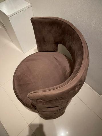 Bruine Fauteuil / stoel beschikbaar voor biedingen