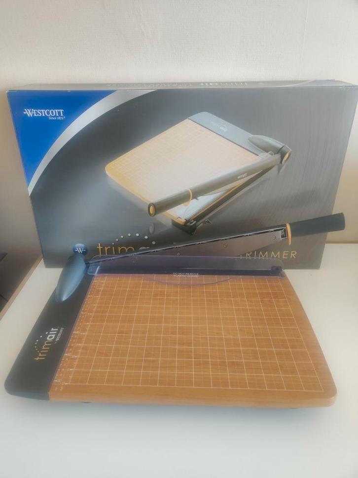 Westcott TrimAir 15107 Premium professionele papiersnijder, Hobby en Vrije tijd, Knutselen, Zo goed als nieuw, Materiaal, Ophalen