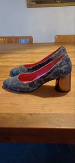 Stijlvolle pump met opvallende metallic hak, maat 39, Kleding | Dames, Ophalen, Gedragen