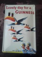 RECLAMEBORD GUINNESS - 247 - " GUINNESS FOR THE RAF"., Ophalen, Nieuw, Reclamebord, Plaat of Schild, Overige merken