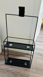 zwart metalen rek €2,50, Ophalen, Zo goed als nieuw, Toebehoren