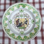 Wandbord plateel Chris vd Hoef, Holland Handelsmerk (?), Ophalen of Verzenden