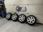 17inch Originele Audi Velgen set! 5x112 ZGN A merk banden! V, Gebruikt, Banden en Velgen, 17 inch, Personenwagen