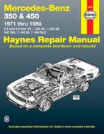 Mercedes SL 350 450 SE SEL SLC 1971-1980 Haynes boek, Ophalen of Verzenden