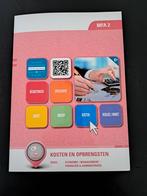 MFA 2 Kosten en Opbrengsten - Economie/Management, Ophalen of Verzenden, Zo goed als nieuw, Accountancy en Administratie