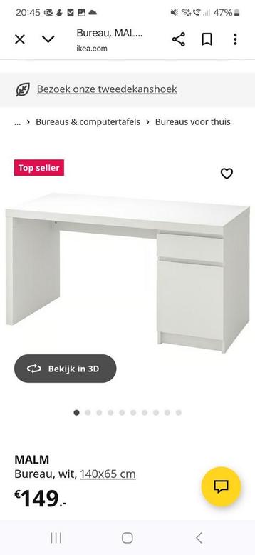 Ikea Malm Bureau  beschikbaar voor biedingen