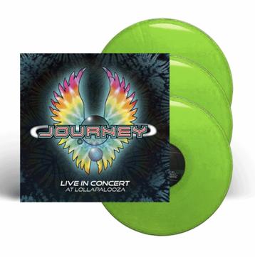Journey - Live at Lollapalooza 3lp, groen vinyl, nieuw/gesea beschikbaar voor biedingen
