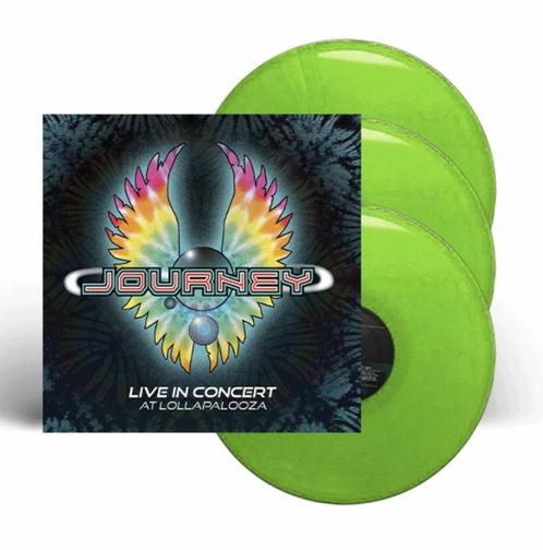 Journey - Live at Lollapalooza 3lp, groen vinyl, nieuw/gesea, Cd's en Dvd's, Vinyl | Hardrock en Metal, Nieuw in verpakking, Ophalen of Verzenden