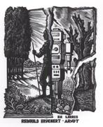 1407 Ex Libris Nederland : Lou Strik, 1987, Antiek en Kunst, Kunst | Etsen en Gravures, Verzenden