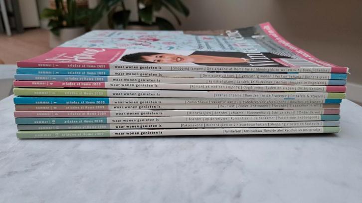 Ariadne at Home, jaargang 2009 (11 nummers), Boeken, Tijdschriften en Kranten, Gelezen, Damesbladen, Ophalen of Verzenden