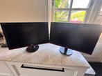 2x AOC G2260VWQ6 22” Full HD   Monitoren, Computers en Software, Monitoren, Ophalen, AoC, Gebruikt, IPS