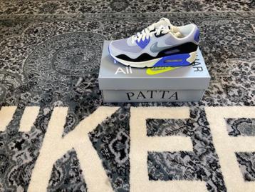SALE DEAL Nike x Patta - AM 90 Waves Sapphire US 4.5-EU 36.5 beschikbaar voor biedingen