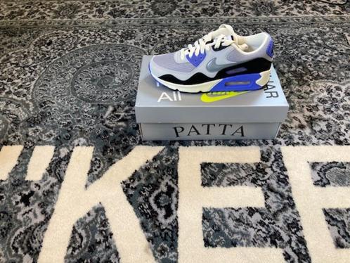 SALE DEAL Nike x Patta - AM 90 Waves Sapphire US 4.5-EU 36.5, Kleding | Heren, Schoenen, Nieuw, Sneakers of Gympen, Overige kleuren