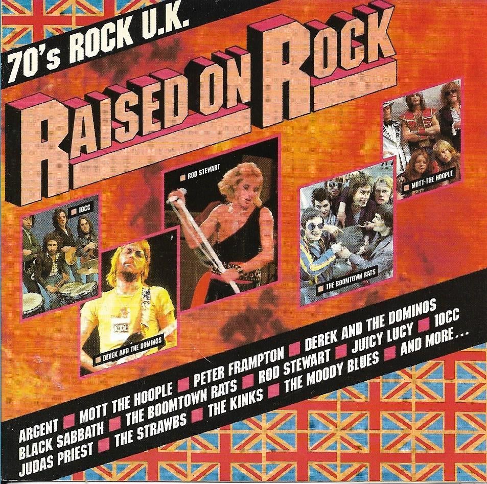 Raised on rock, 70`s rock UK - Various, Verzenden, Gebruikt