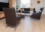 Bankstel Rolf Benz, leer, Ophalen, Gebruikt, Minder dan 10 m², Overige kleuren