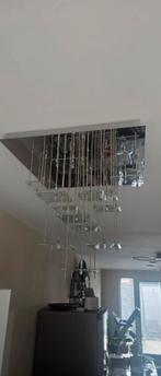 Design Glazen Plafondlamp, Ophalen, Zo goed als nieuw, Glas, Modern