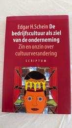 E.H. Schein - De bedrijfscultuur als ziel van de onderneming, Boeken, E.H. Schein, Ophalen of Verzenden, Management, Zo goed als nieuw