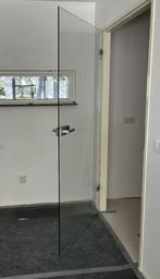 glasdeur glazendeur gehard glas voor opdekkozijn 2015 x 930, Ophalen, Gebruikt, 80 tot 100 cm, Binnendeur