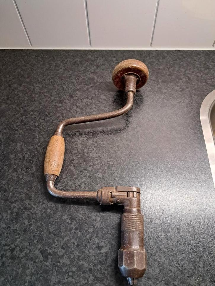 Antieke Handboor, Antiek en Kunst, Antiek | Gereedschap en Instrumenten, Ophalen