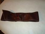 CLAUDIA STRAETER bruine leren brede riem, Kleding | Dames, Riemen en Ceinturen, Echt leder, Ophalen of Verzenden, Claudia Sträter