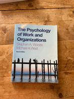 The Psychology of Work and Organizations - Stephen Woods, Boeken, Ophalen of Verzenden, Zo goed als nieuw