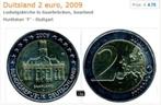 Duitsland € 2.00 Herdenkingsmunt Saarland 2009 Ludwichskerk, Postzegels en Munten, Munten | Europa | Euromunten, Duitsland, Ophalen of Verzenden