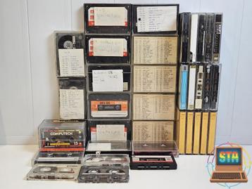 Commodore 64 Cassette Bandjes – 39 Stuks Met Div Spelletjes beschikbaar voor biedingen