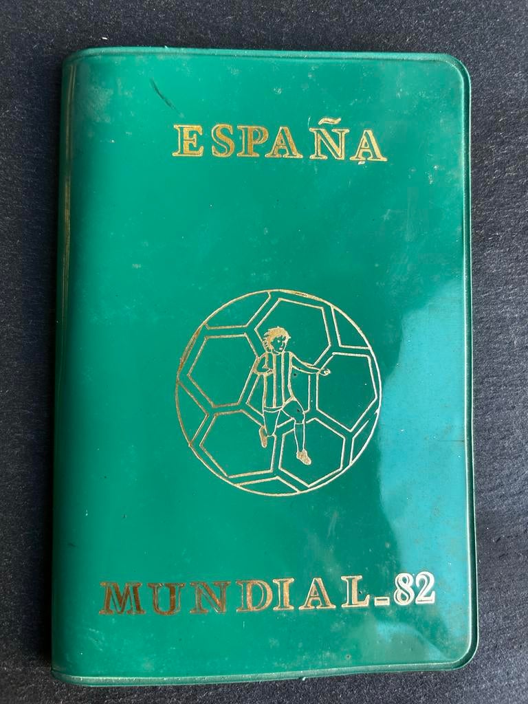 Spanje jaarset 1982 (met postzegels) Football World Cup in Spain KM