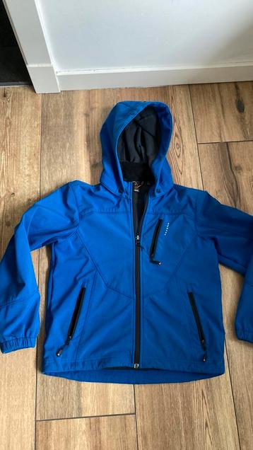 Softgel jas icepeak vest jasje maat 134 blauw vestje outdoor beschikbaar voor biedingen
