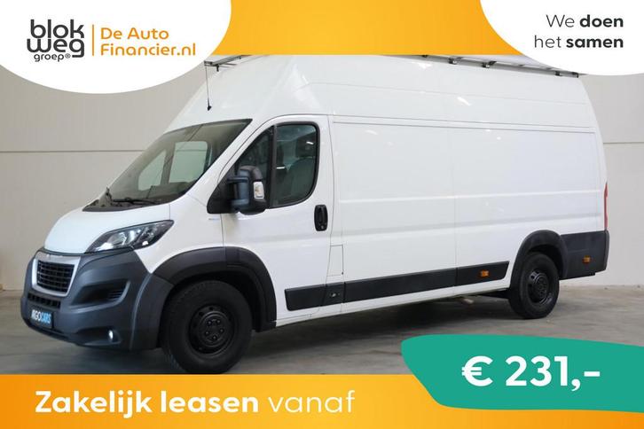 Peugeot Boxer 2.0 BlueHDI L3/H3 3 ZITS 163PK CA € 13.850,0, Auto's, Bestelauto's, Bedrijf, Te koop, ABS, Airbags, Airconditioning