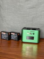 Fuji cube 2 batterij oplader Hahnel, Audio, Tv en Foto, Fotografie | Accu's en Batterijen, Ophalen of Verzenden, Zo goed als nieuw