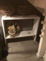 Sidetable wit, Huis en Inrichting, Tafels | Sidetables, Ophalen, Gebruikt, 100 tot 150 cm, Modern