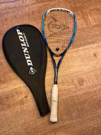 Dunlop squashracket zo goed als nieuw, Sport en Fitness, Squash, Racket, Ophalen of Verzenden, Met hoes, Zo goed als nieuw