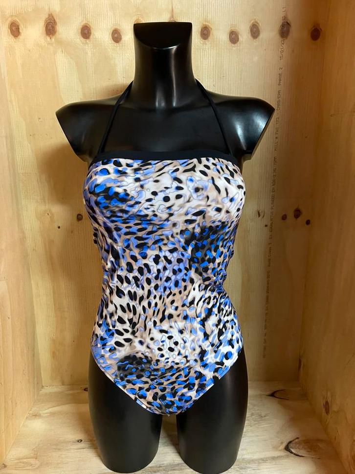 Pain de sucre badpak Maat 70 = 36/38  model thera, Kleding | Dames, Badmode en Zwemkleding, Nieuw, Badpak, Blauw, Verzenden