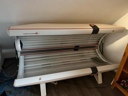 Alisun Expression met Superbruinings UVlampen, Witgoed en Apparatuur, Zonnebanken en Gezichtsbruiners, Zo goed als nieuw, Zonnebank dubbelzijdig