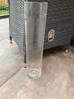 Cilinder glas., Huis en Inrichting, Woonaccessoires | Vazen, Overige kleuren, 50 tot 75 cm, Ophalen of Verzenden, Glas