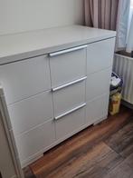 Wit interbaby ledikantje + commode, Ophalen, Gebruikt, 50 tot 70 cm, 100 cm of meer