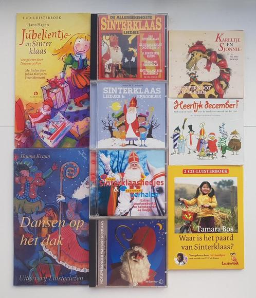 9x Luisterboek Sinterklaas oa Jubelientje, Liedjes, Verhalen, Boeken, Luisterboeken, Cd, Kind, Ophalen of Verzenden