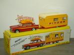 Peugeot 404 et Caravane Pinder - Dinky Toys 882 France, Hobby en Vrije tijd, Modelauto's | 1:43, Auto, Verzenden, Frankrijk, Dinky Toys
