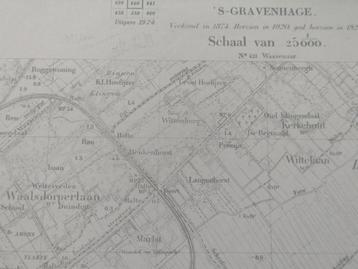 440 s,Gravenhage Stompwijk Wittelaan Plattegrond 1924 beschikbaar voor biedingen