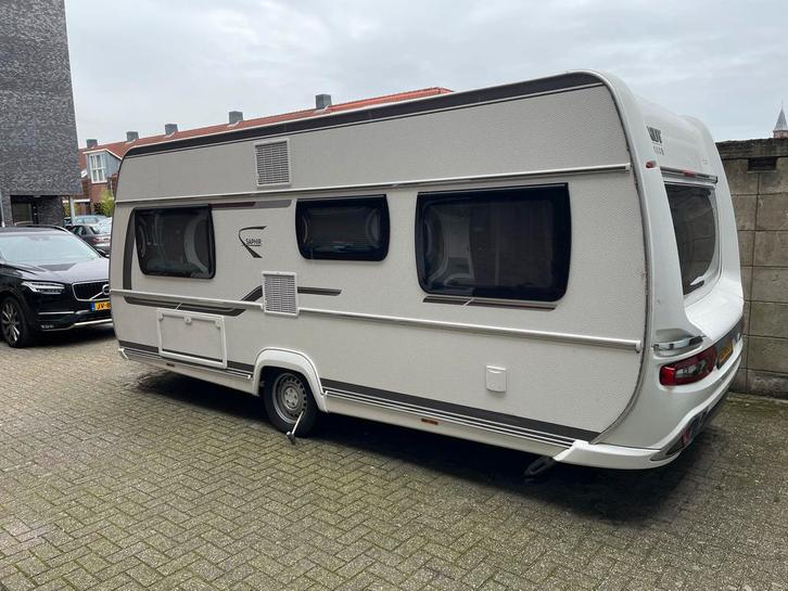 Fendt Saphir 465 SFB 2022 1700kg - Airco & Zakluifel!, Caravans en Kamperen, Caravans, Particulier, tot en met 4, 1250 - 1500 kg