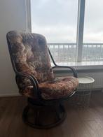 Vintage rotan stoel, Ophalen, Zo goed als nieuw, 75 tot 100 cm, 50 tot 75 cm