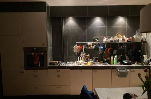 Keuken GRATIS, Huis en Inrichting, Keuken | Complete keukens, Gebruikt, Enkelwandige keuken, Crème, Ophalen