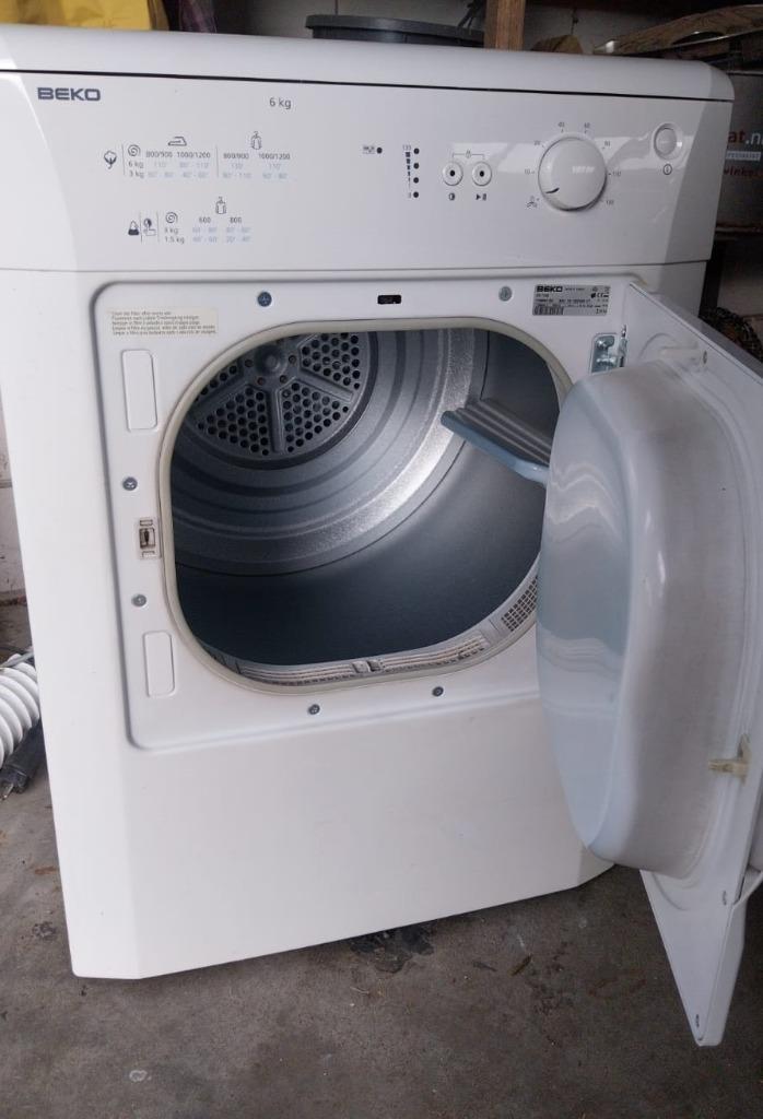 Wasdroger tekoop, Witgoed en Apparatuur, Wasdrogers, Gebruikt, Luchtafvoer, Voorlader, 85 tot 90 cm, Ophalen