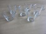 6 nespresso glazen kopjes., Huis en Inrichting, Glas of Glazen, Ophalen of Verzenden, Overige stijlen, Glas