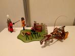 Playmobil 5168 toernooiveld en kanon transport compleet., Ophalen of Verzenden, Gebruikt, Complete set